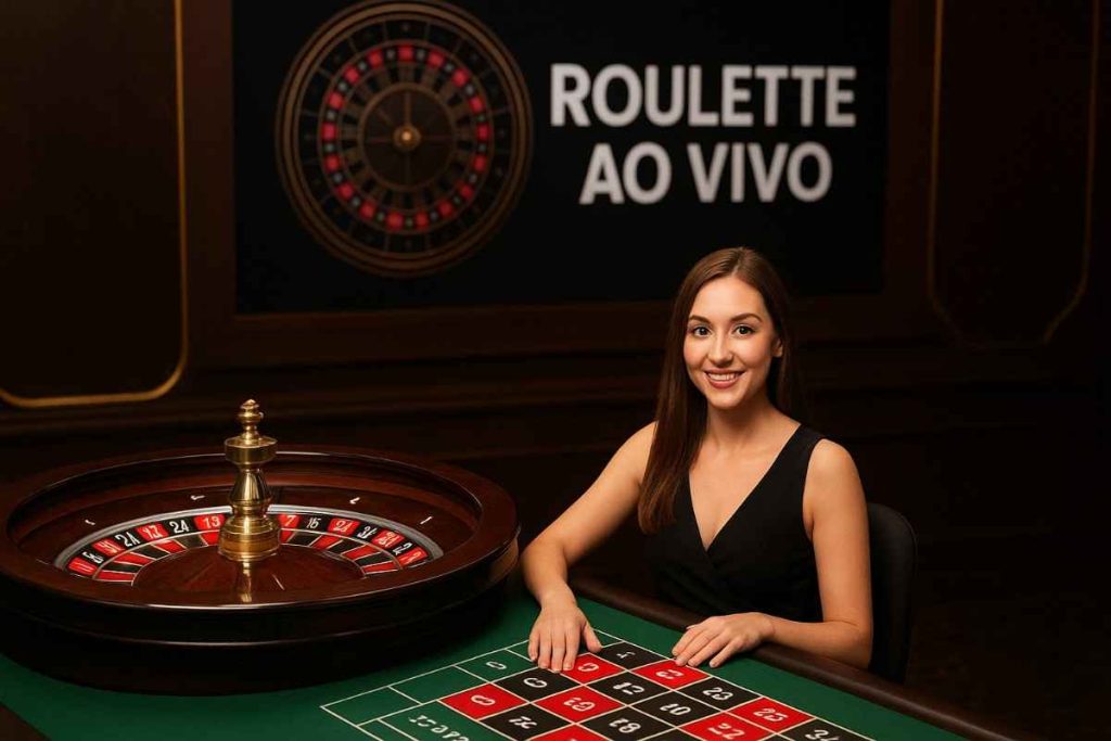 Jogador girando a roleta no MK600 cassino